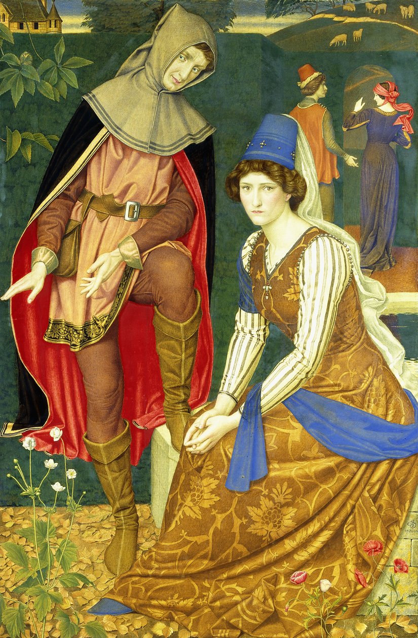 The Nut Brown Maid by Joseph Edward Southall