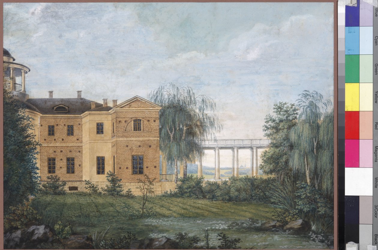 The Ostafyevo Estate by Vivien de Chateaubrun, Joseph Eustache by Joseph Eustache Vivien de Chateaubrun