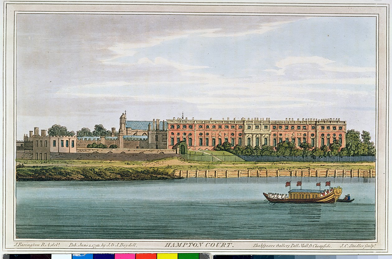 Hampton Court by Joseph Farington