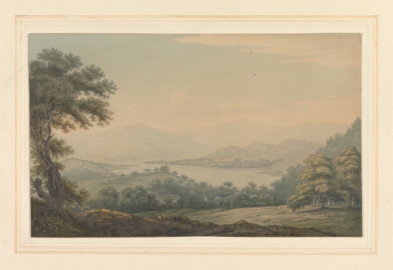 Lower End of Ullswater by Joseph Farington