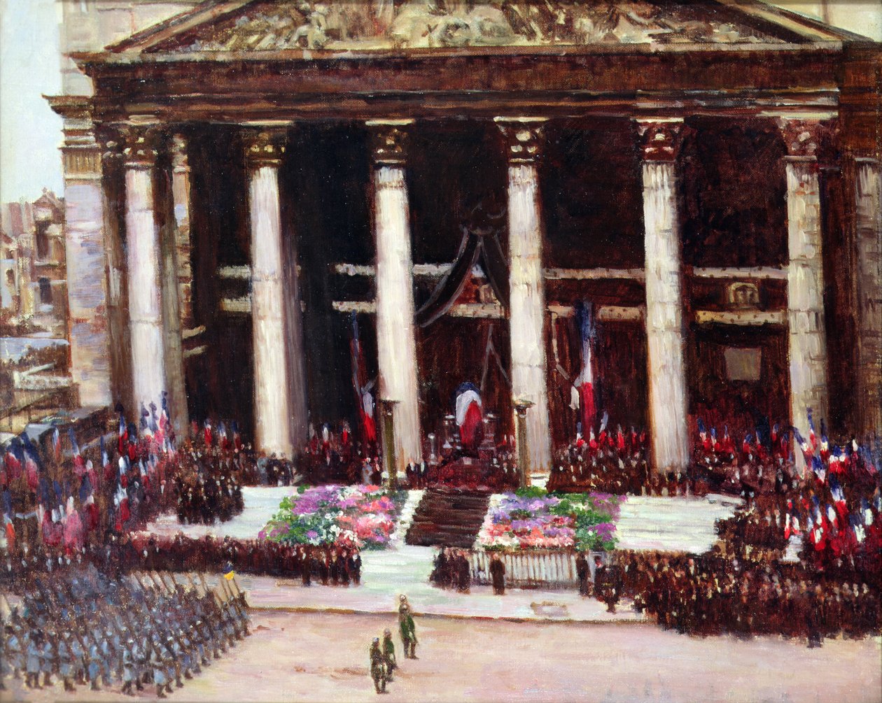 State Funeral of Paul Doumer by Joseph Felix Bouchor