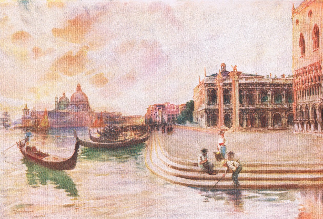 The Molo, Venice by Joseph Finnemore
