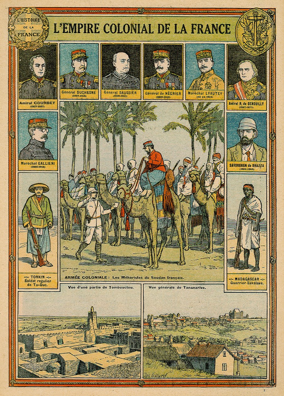 The French colonial empire, late 19th - early 20th Century by Joseph Girard