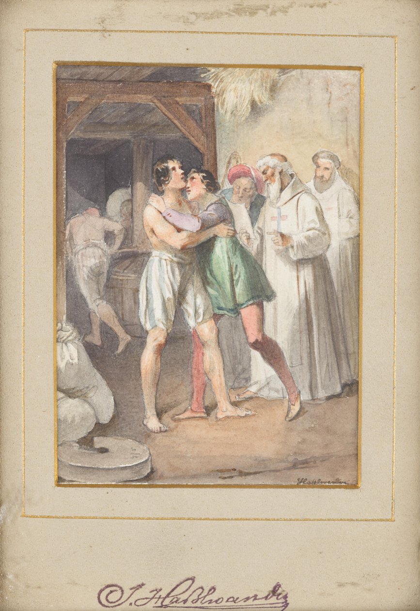 Ransom of Christian Prisoners by Representatives of the Trinitarian Order by Joseph Hasslwander