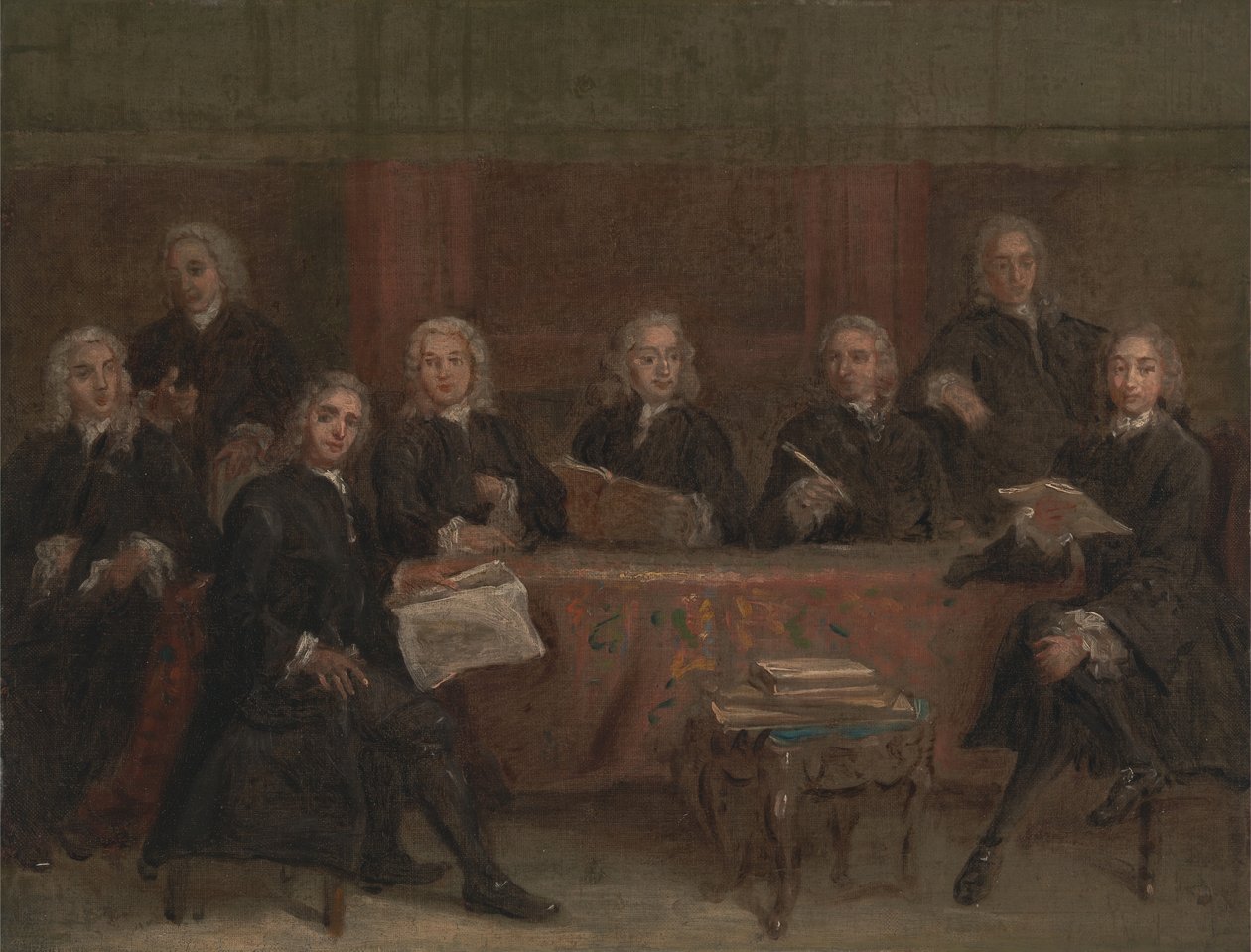 Study for a Group Portrait, between 1729 and 1730 by Joseph Highmore