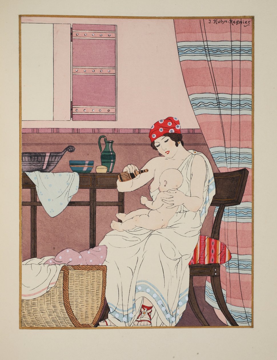 Nursing of Infants, Illustration from 