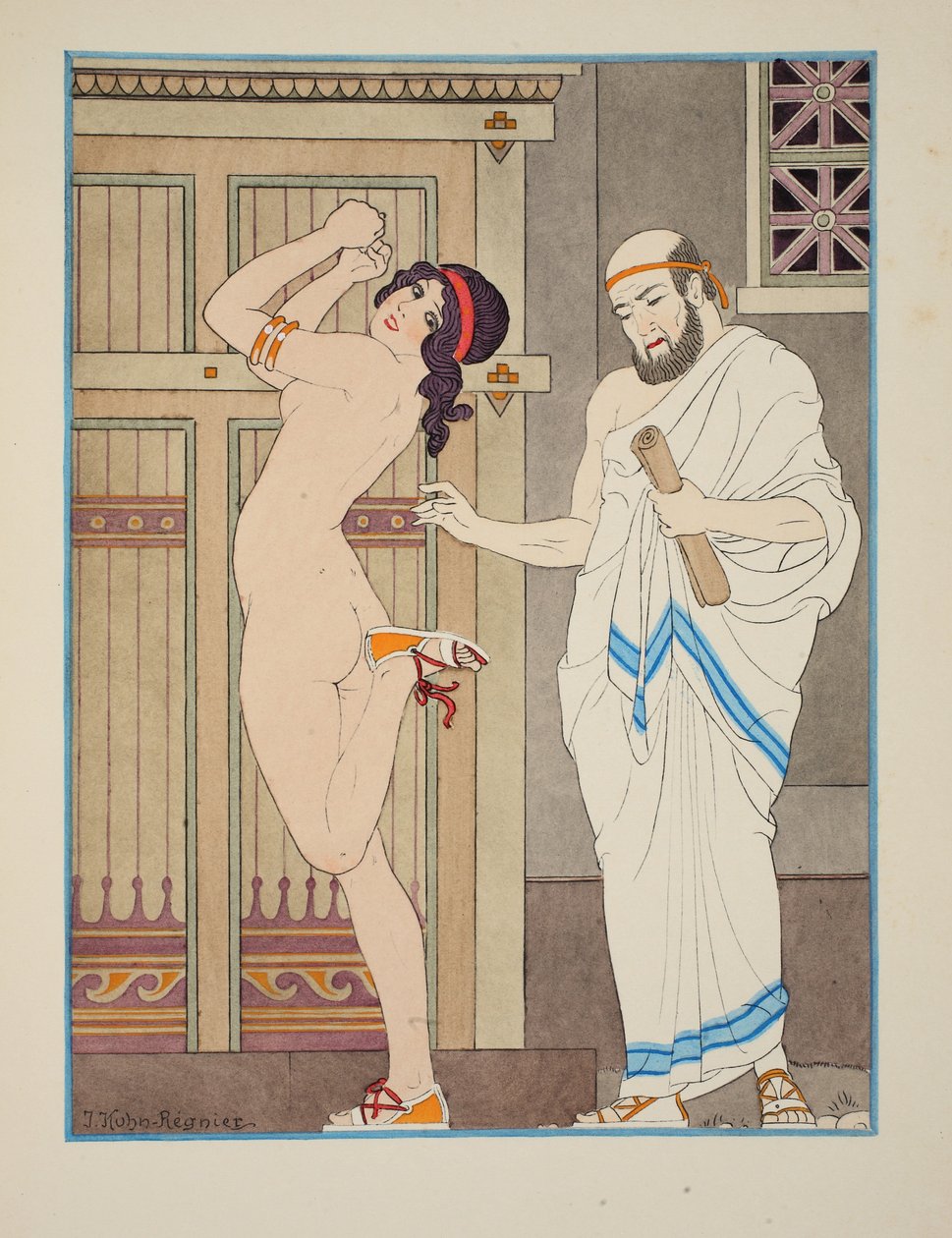 Youthful Frolics, illustration from 