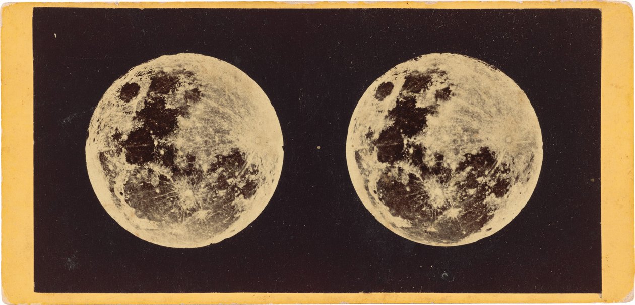 The Moon, 1860 by Joseph L. Bates