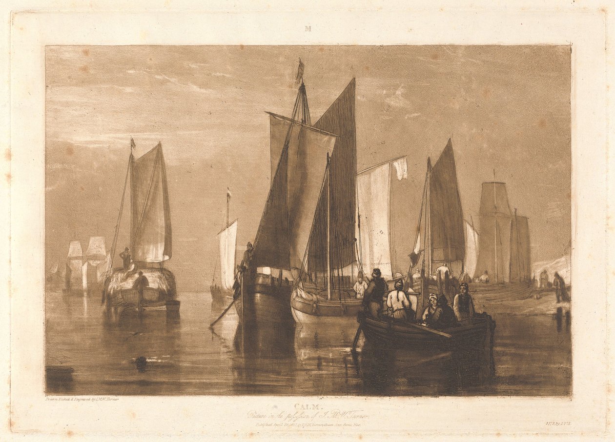 Calm by Joseph Mallord William Turner