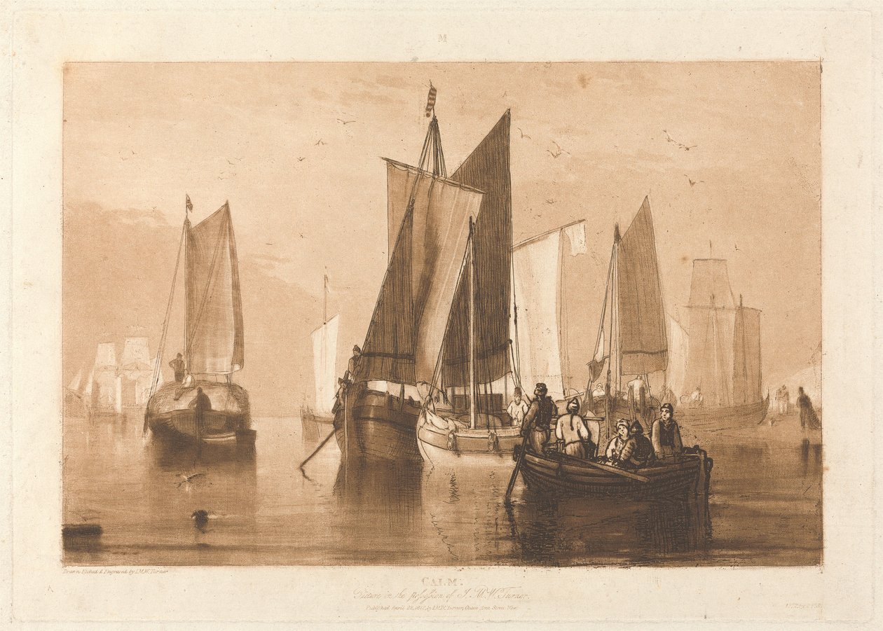 Calm by Joseph Mallord William Turner