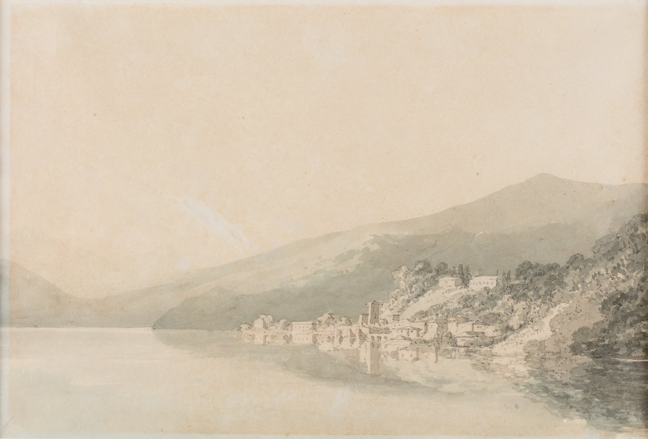 Convent at Villa Giulia, Lake Como, Date Unknown by Joseph Mallord William Turner