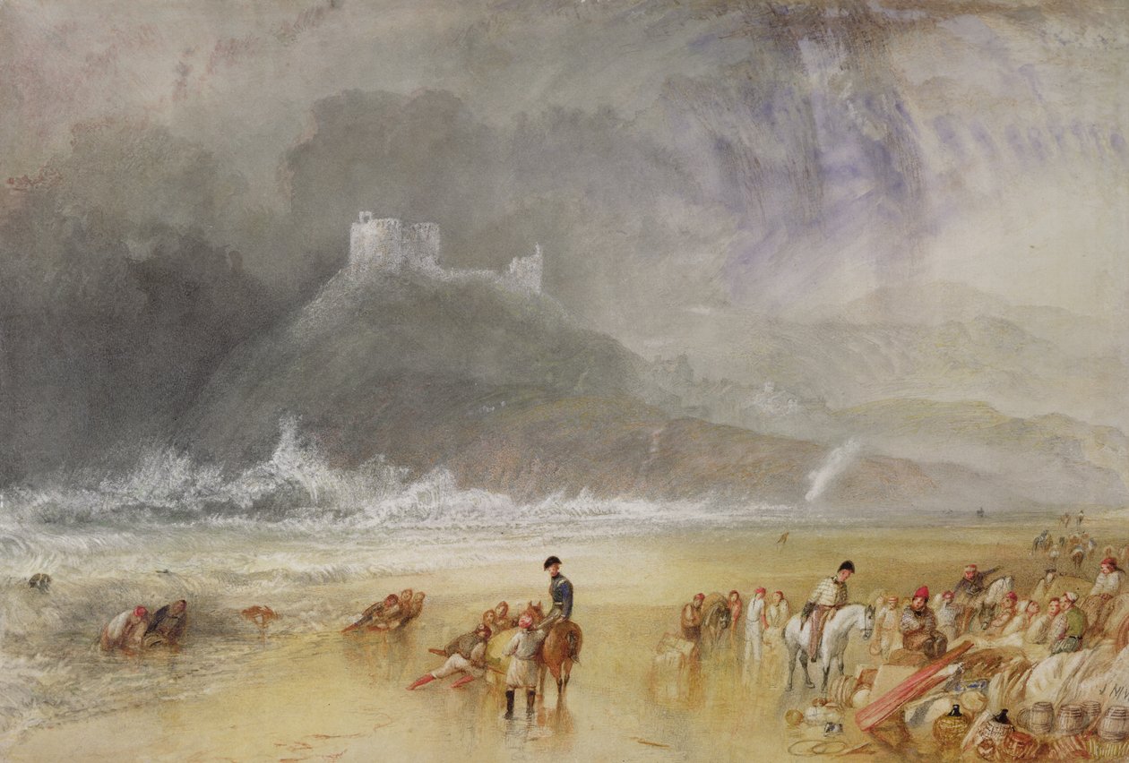 Criccieth Castle, North Wales by Joseph Mallord William Turner