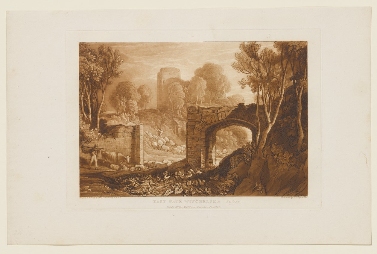 East Gate, Winchelsea, Sussex by Joseph Mallord William Turner