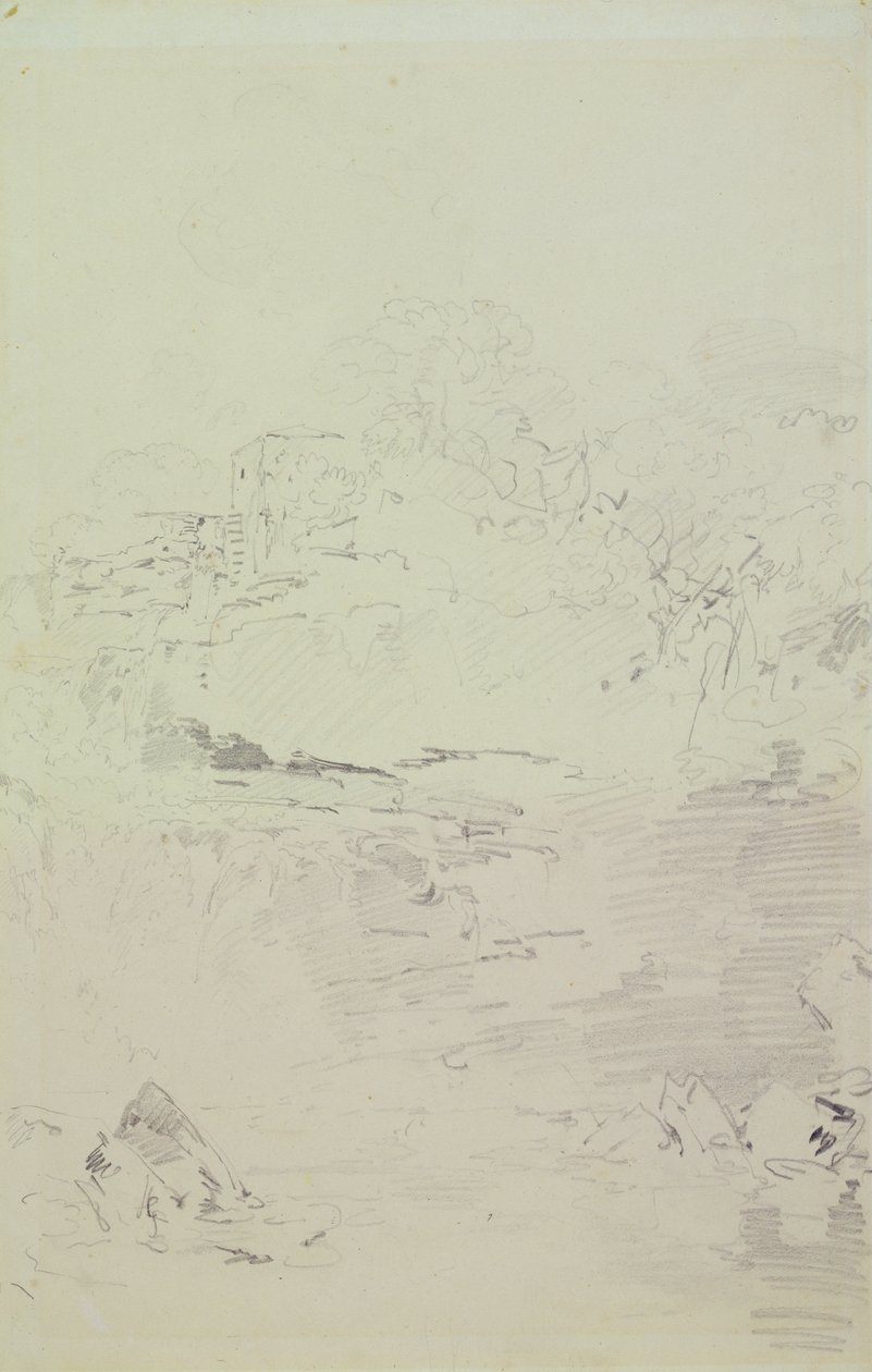 Falls of the Clyde, c.1801 by Joseph Mallord William Turner