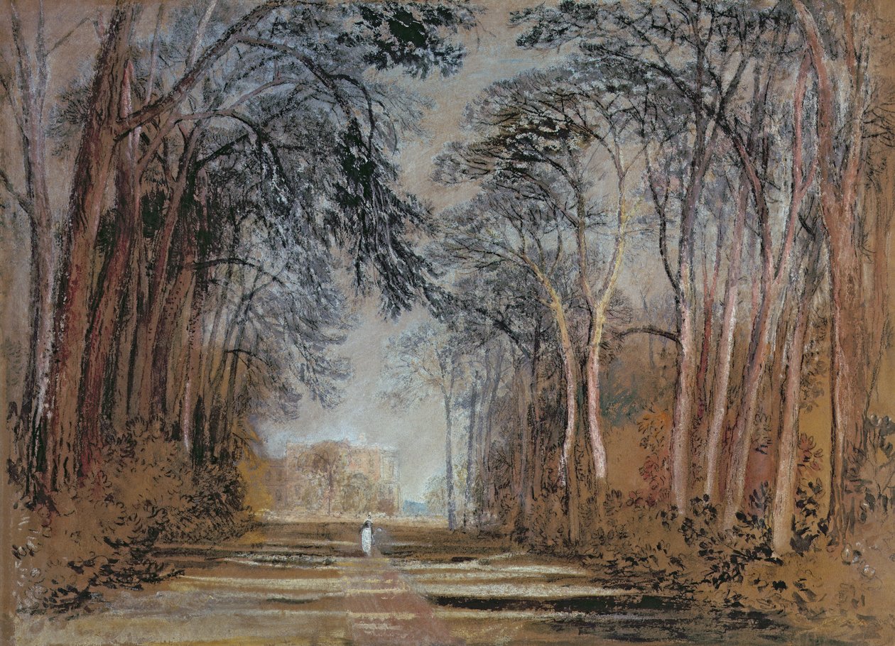 Farnley Avenue, Farnley Hall, Yorkshire by Joseph Mallord William Turner