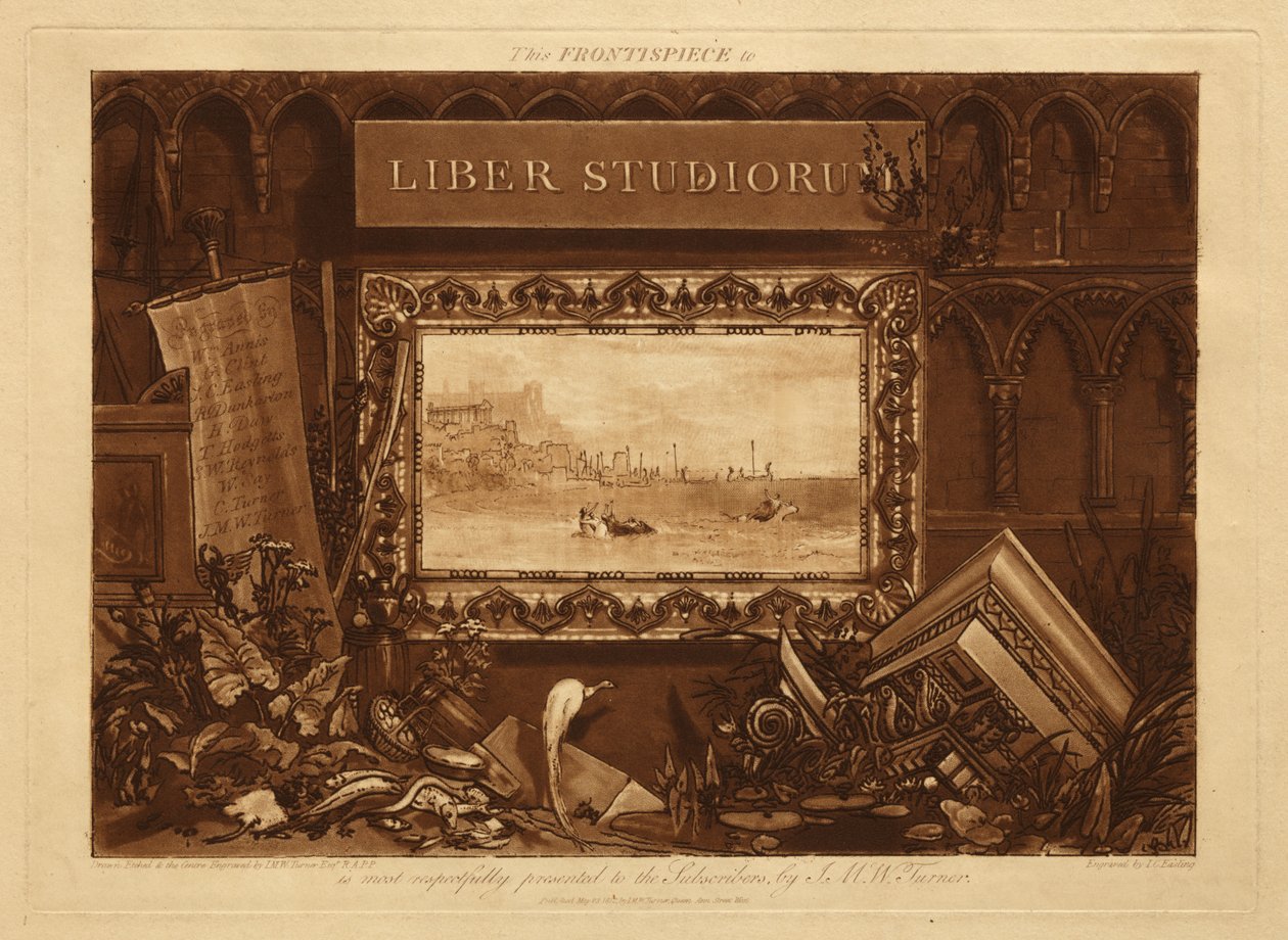 Frontispiece by Joseph Mallord William Turner