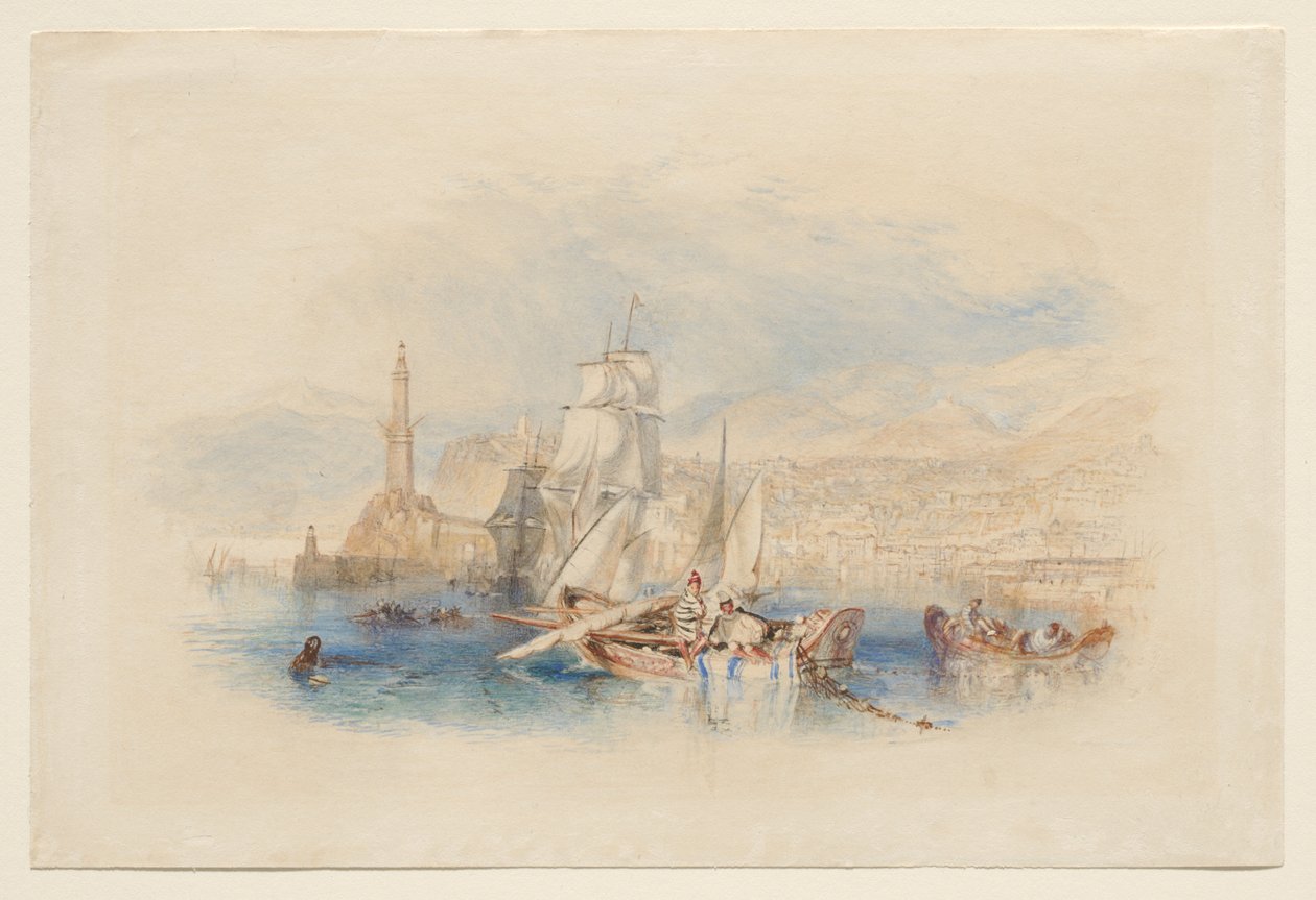 Genoa by Joseph Mallord William Turner