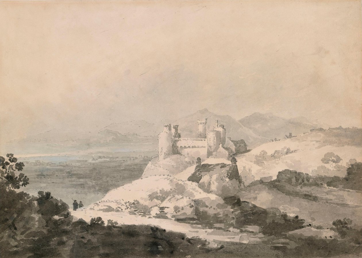 Harlech Castle, Wales, from the South by Joseph Mallord William Turner