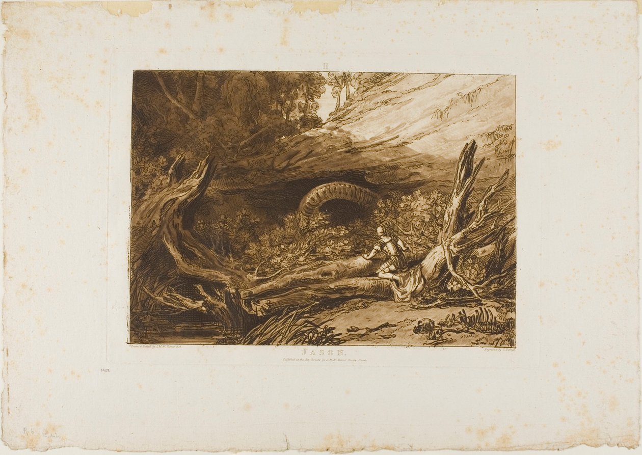 Jason, plate 6 from Liber Studiorum by Joseph Mallord William Turner