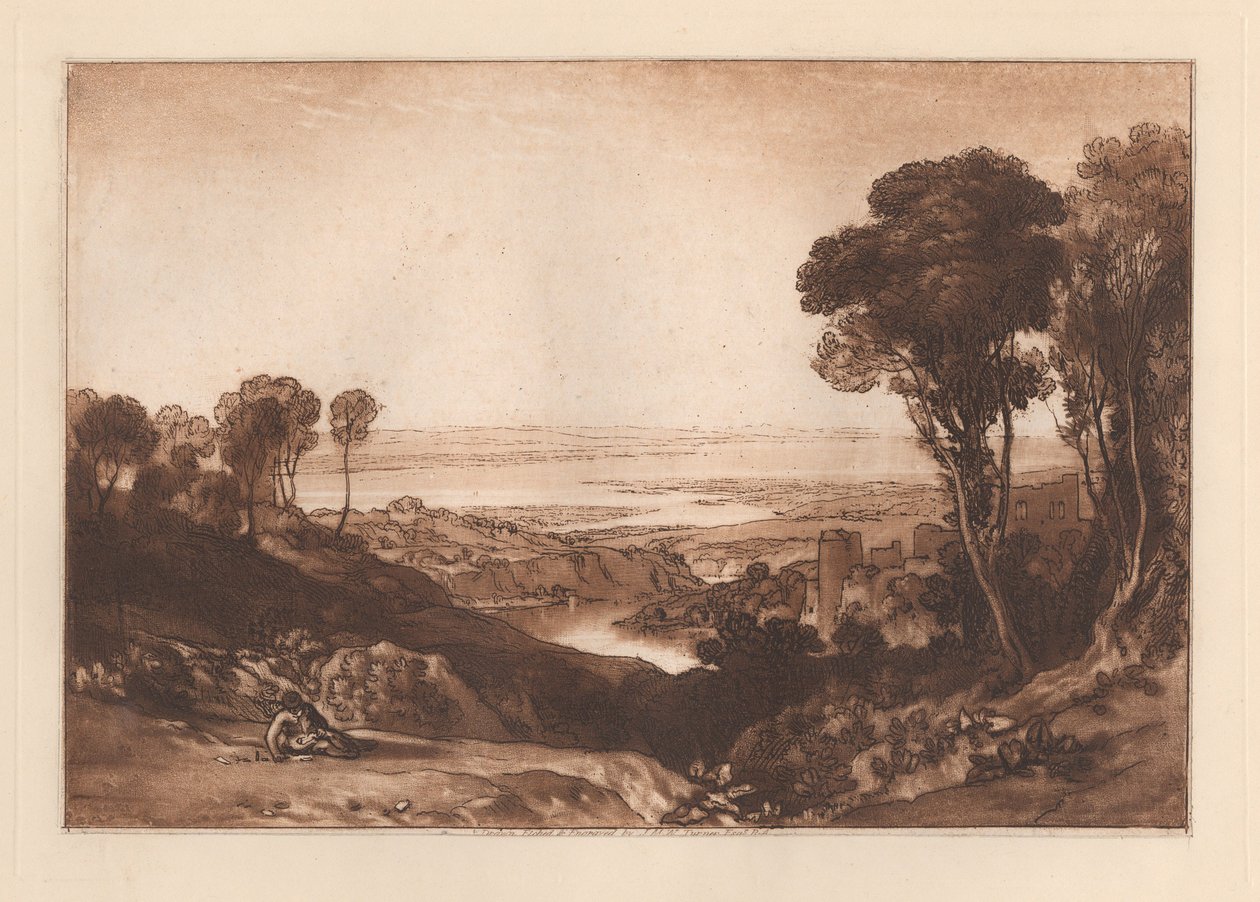 Junction of Severn and Wye by Joseph Mallord William Turner