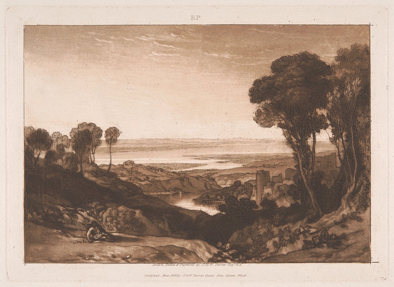 Junction of Severn and Wye by Joseph Mallord William Turner