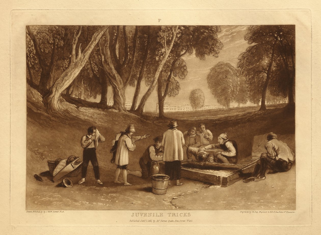 Juvenile Tricks by Joseph Mallord William Turner