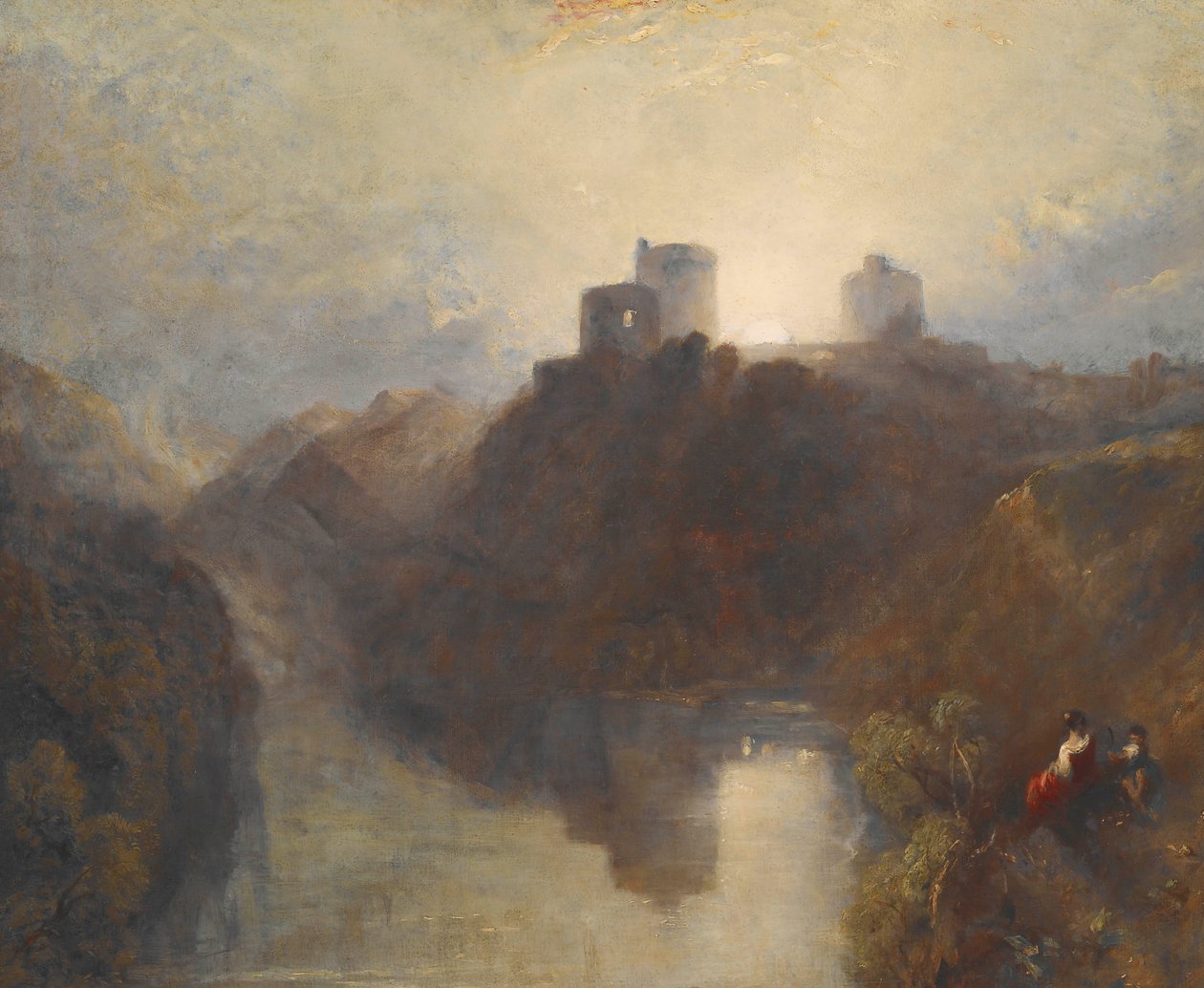 Kilgarren Castle by Joseph Mallord William Turner