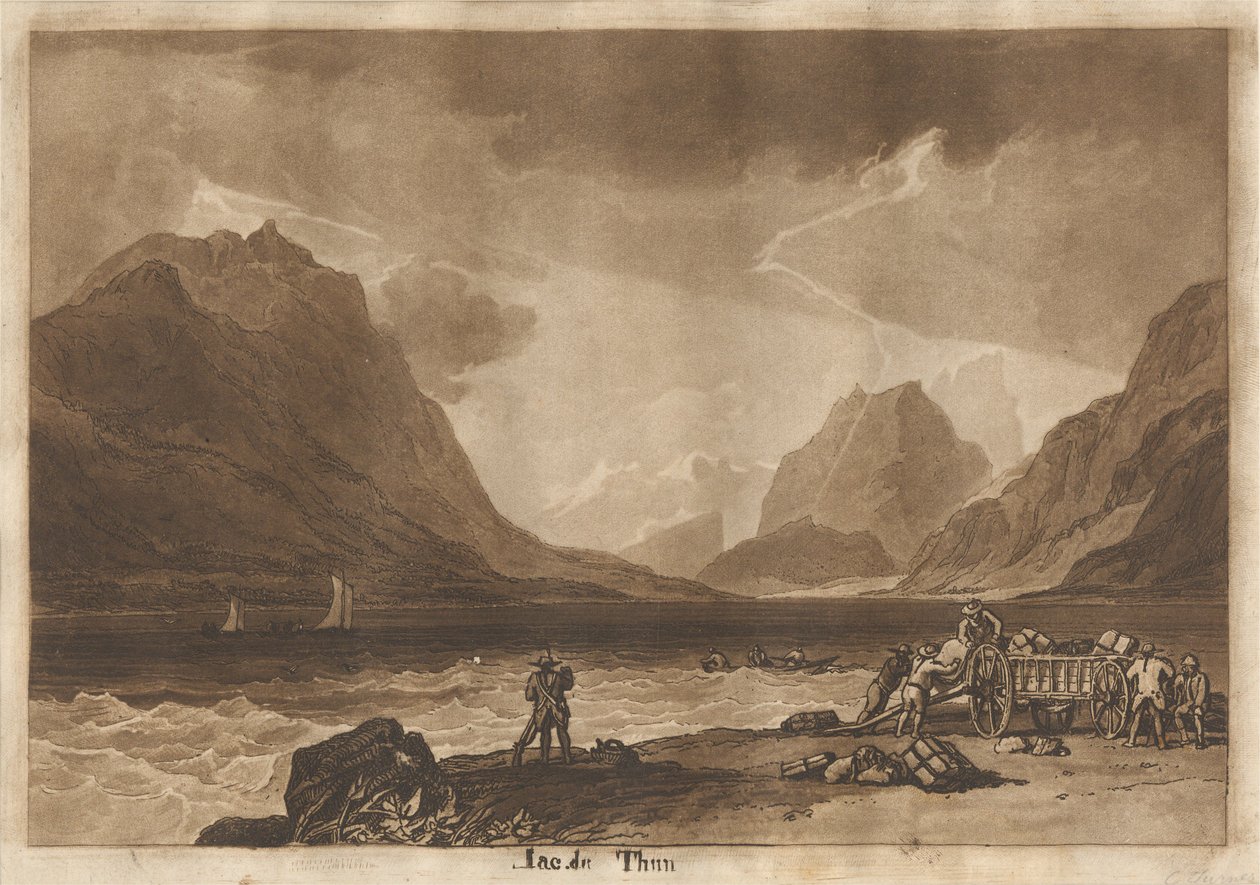 Lake of Thun, Switzerland by Joseph Mallord William Turner