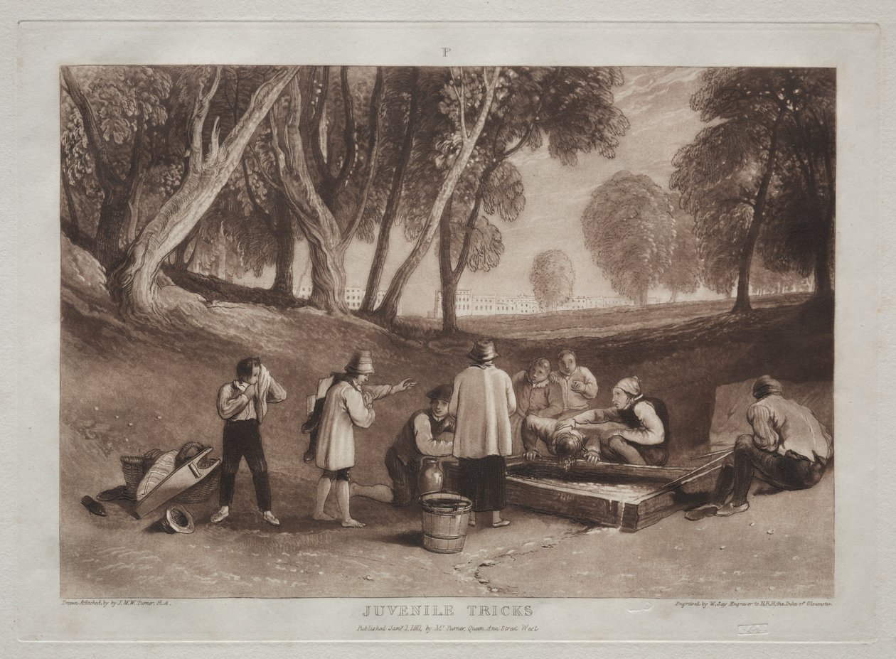Liber Studiorum: Juvenile Tricks by Joseph Mallord William Turner