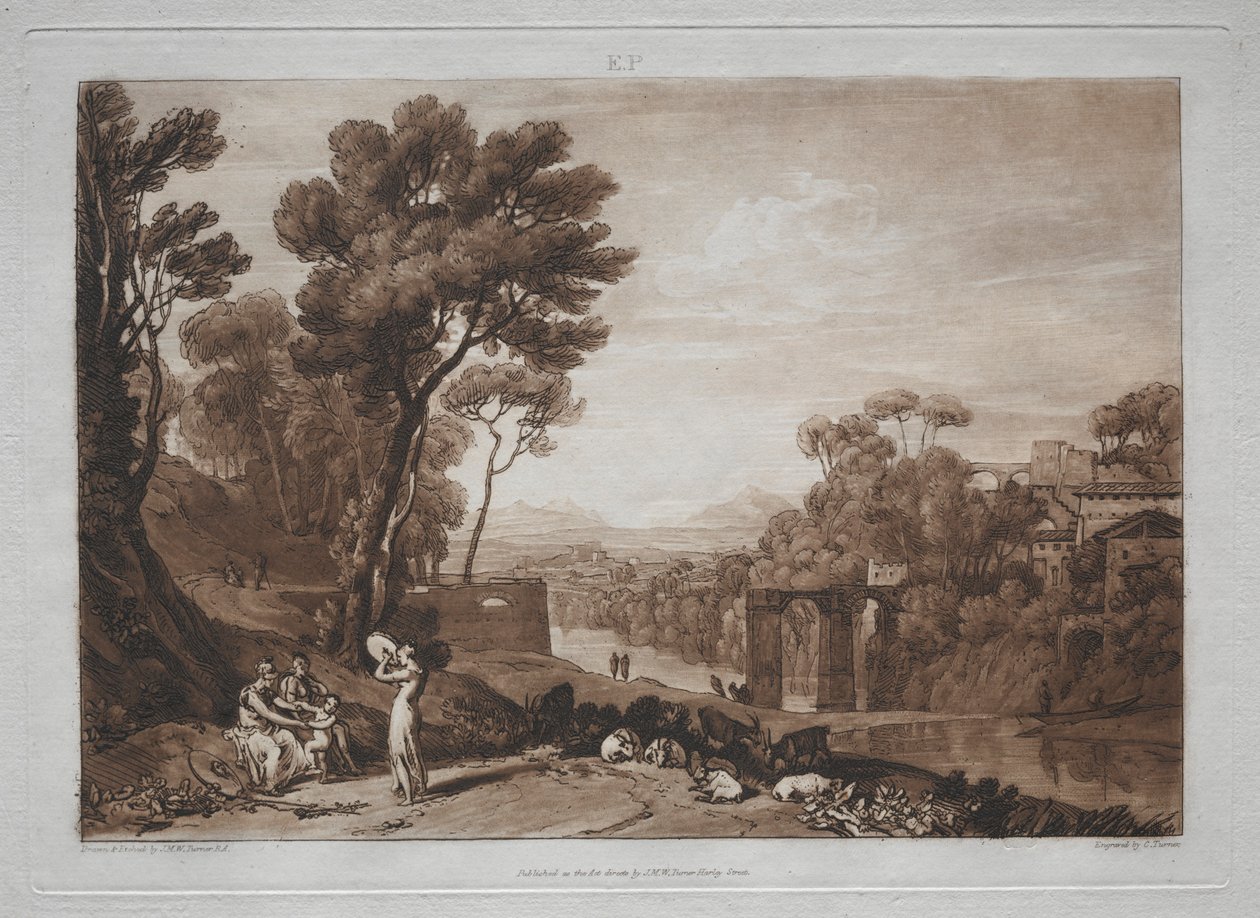 The Woman and the Tambourine by Joseph Mallord William Turner