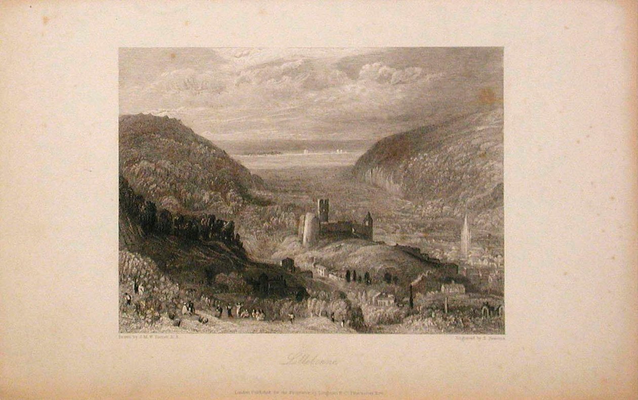 Lillebonne, Castle and Tower by Joseph Mallord William Turner