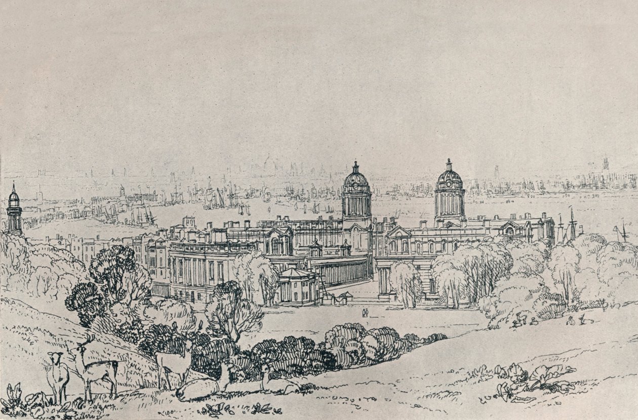 London from Greenwich Park by Joseph Mallord William Turner