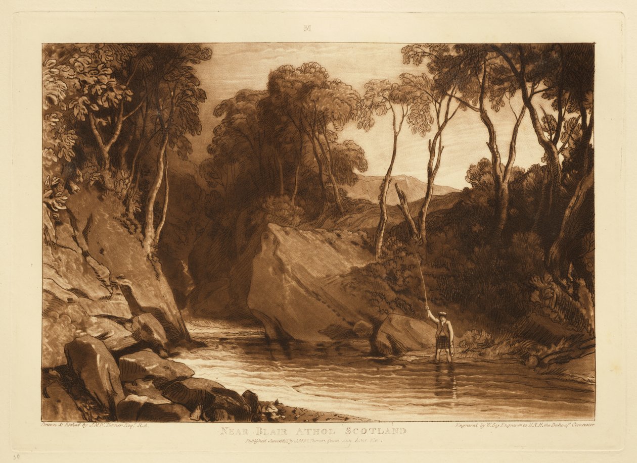 Near Blair Athol by Joseph Mallord William Turner