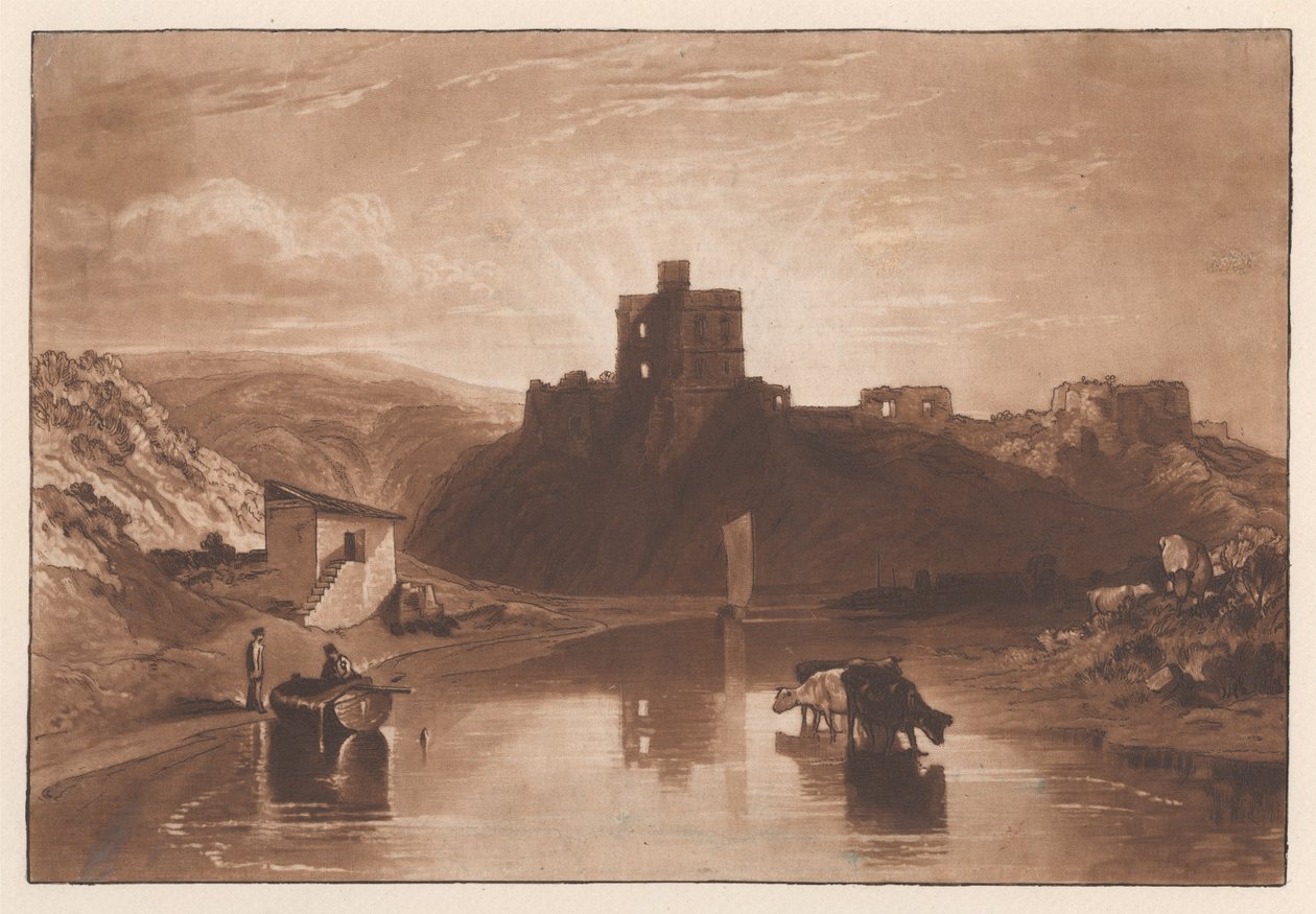Norham Castle on the Tweed by Joseph Mallord William Turner