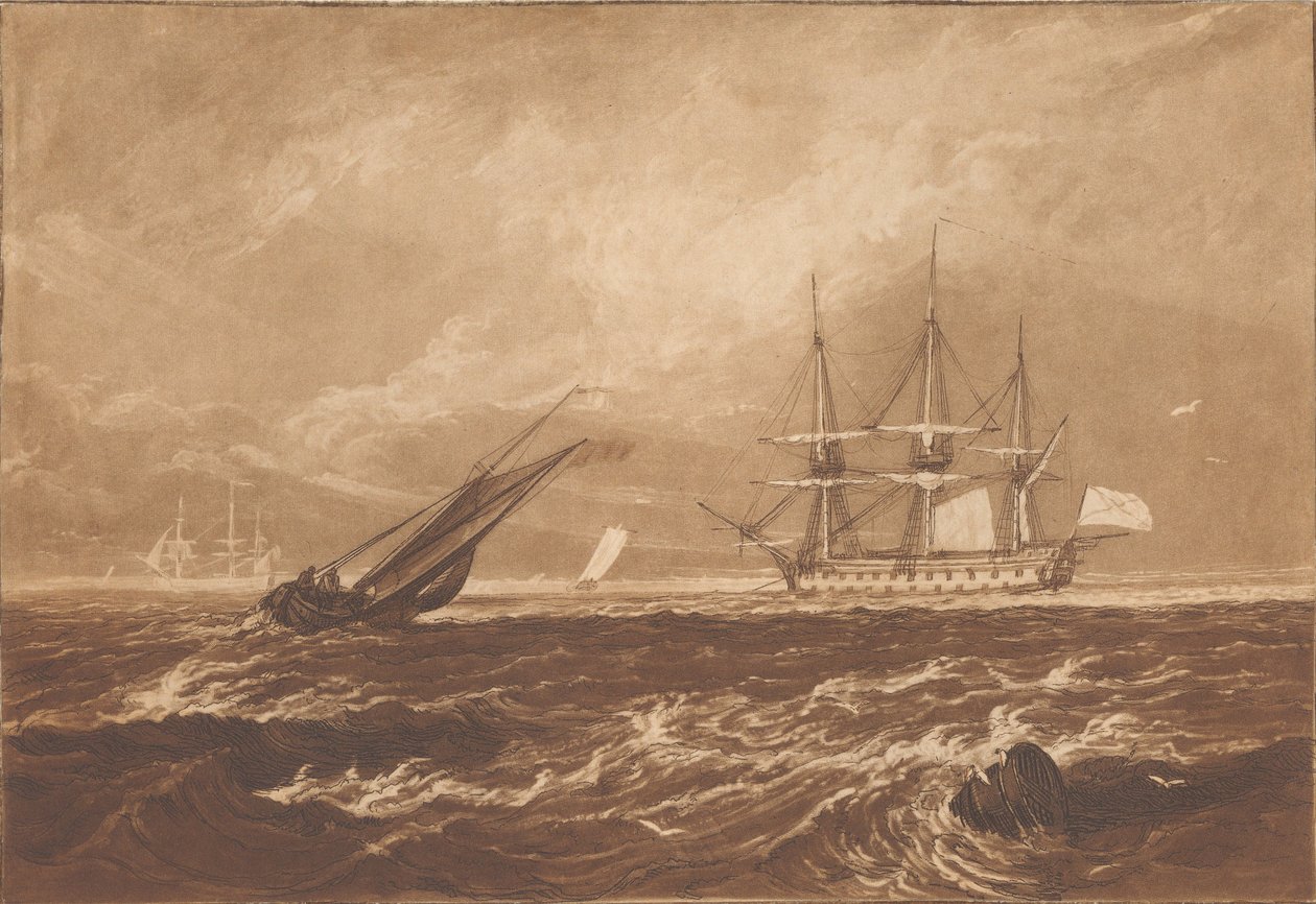 Original Sketch of a Picture for W. Leader, Esq. by Joseph Mallord William Turner
