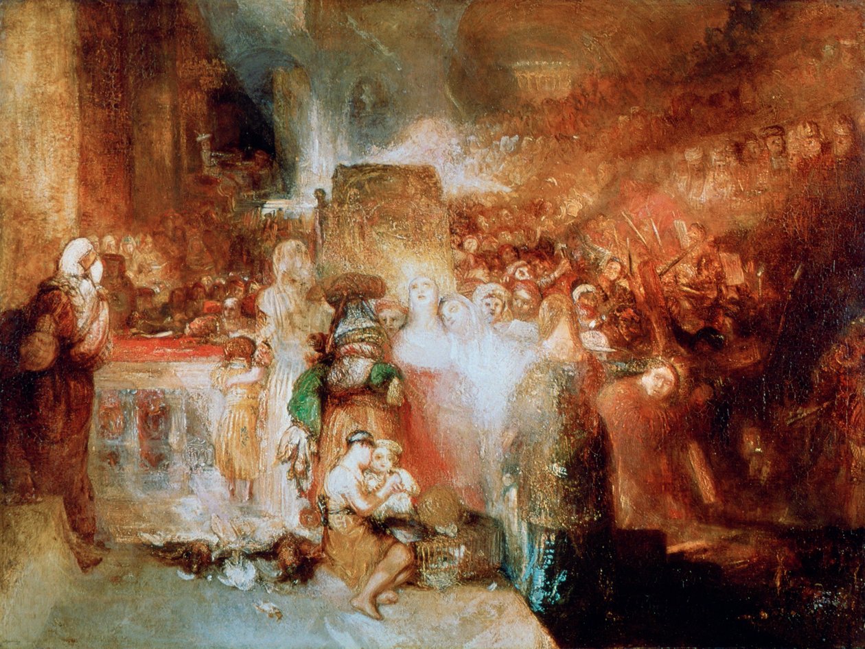 Pilate Washing his Hands by Joseph Mallord William Turner