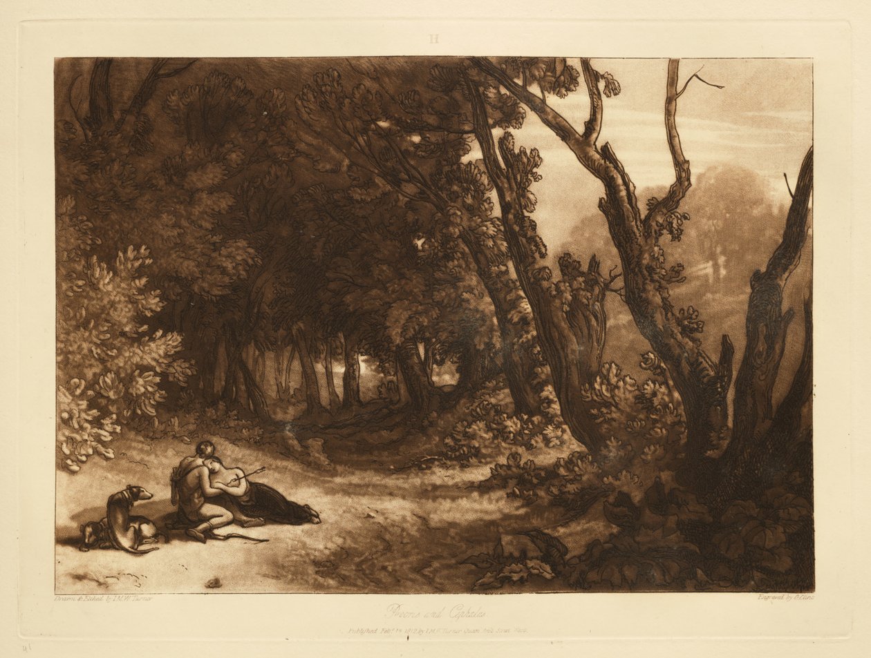 Procris and Cephalus by Joseph Mallord William Turner