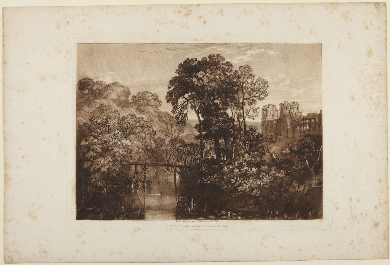 Raglan Castle by Joseph Mallord William Turner