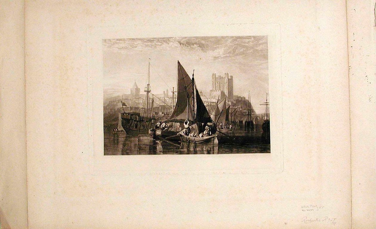 Rochester on the River Medway by Joseph Mallord William Turner