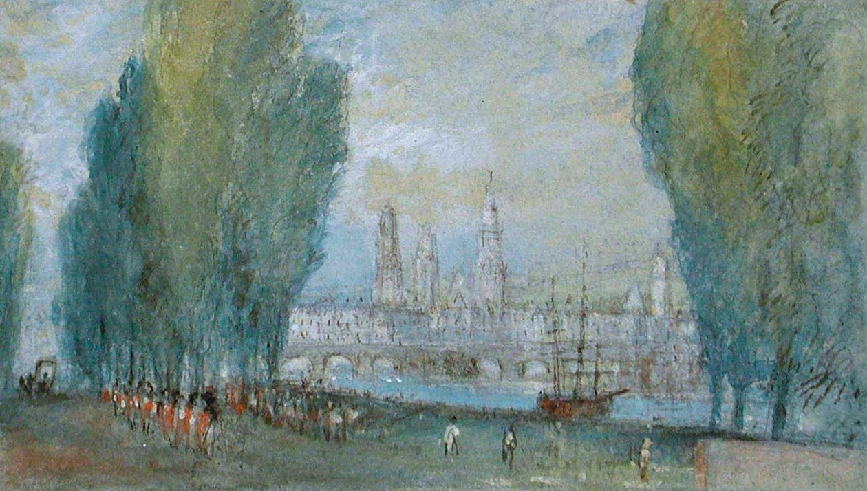 Rouen from St. Sever by Joseph Mallord William Turner