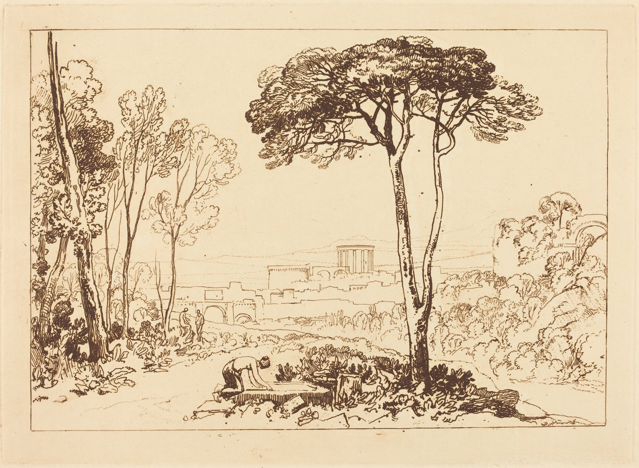 Scene in the Campagna by Joseph Mallord William Turner