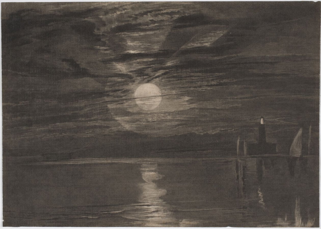 Shields Lighthouse by Joseph Mallord William Turner