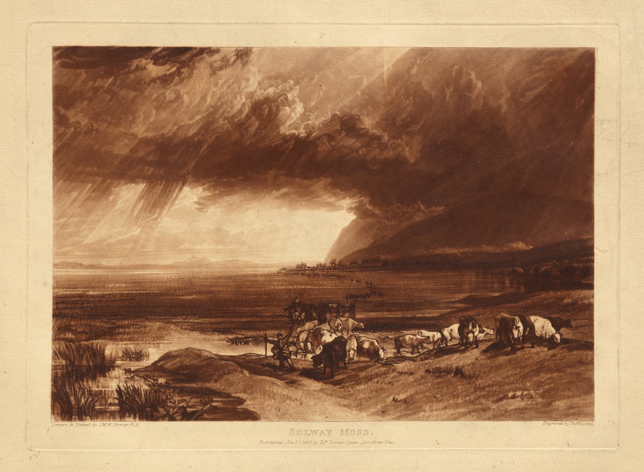 Solway Moss by Joseph Mallord William Turner