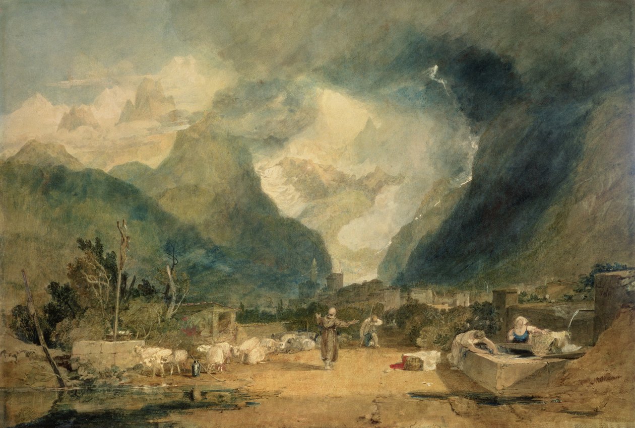 St. Hughes Denouncing Vengeance on the Shepherd of Cormayer in the Val of d