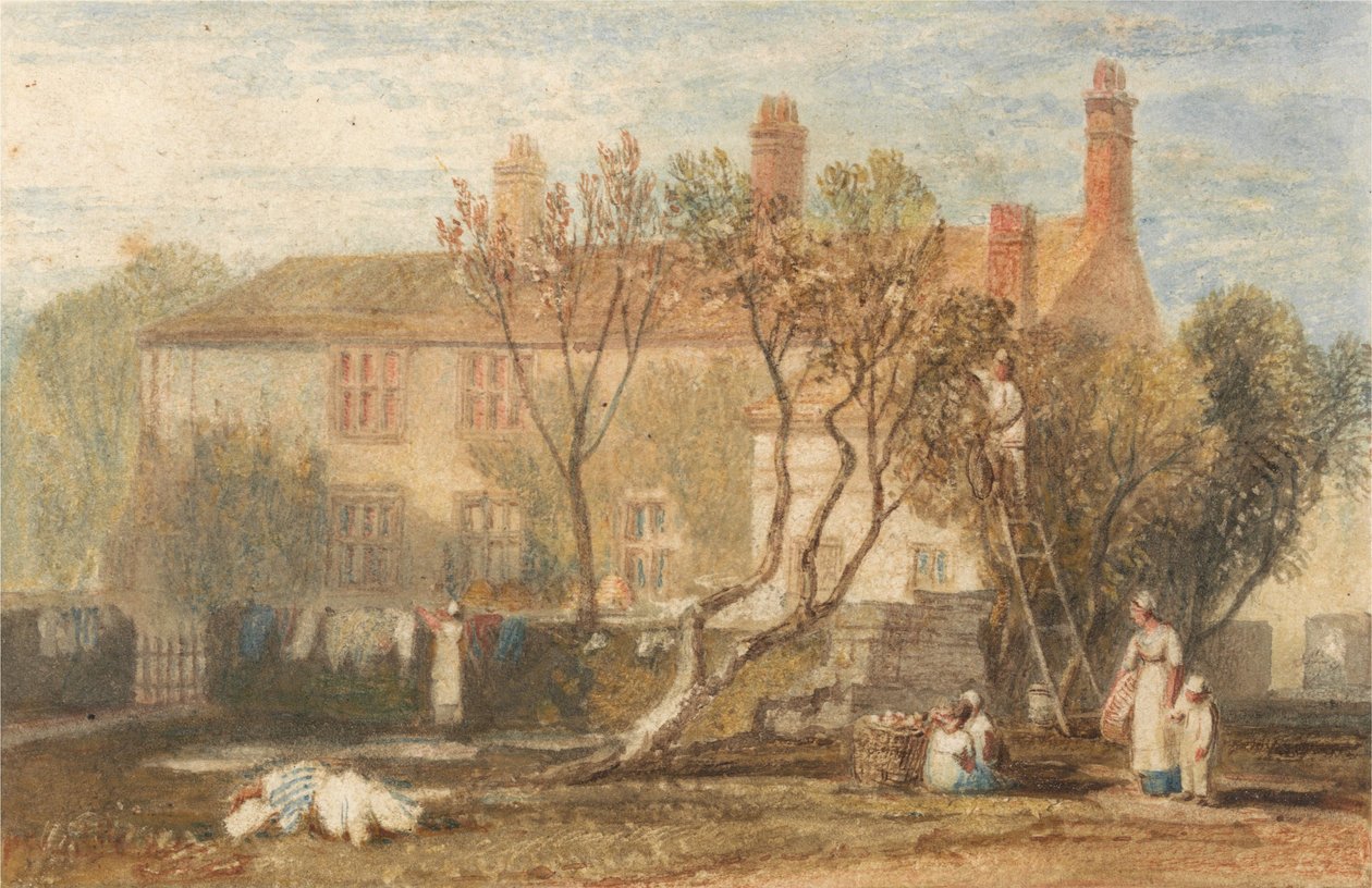 Steeton Manor House, Near Farnley by Joseph Mallord William Turner