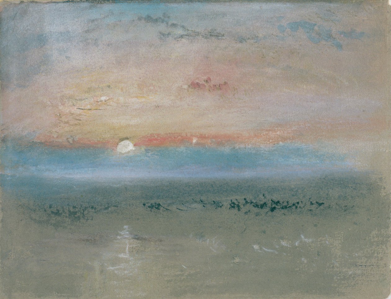 Sunset by Joseph Mallord William Turner