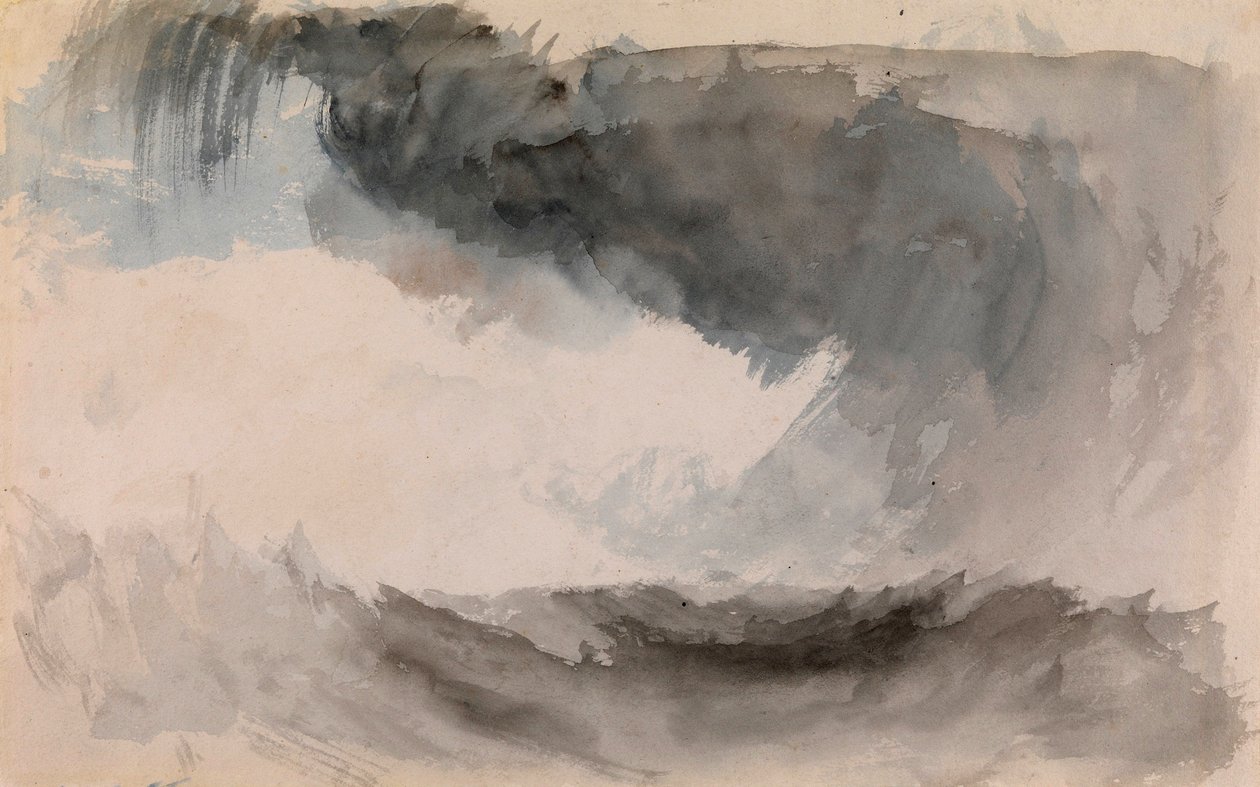 A Storm at Sea by Joseph Mallord William Turner