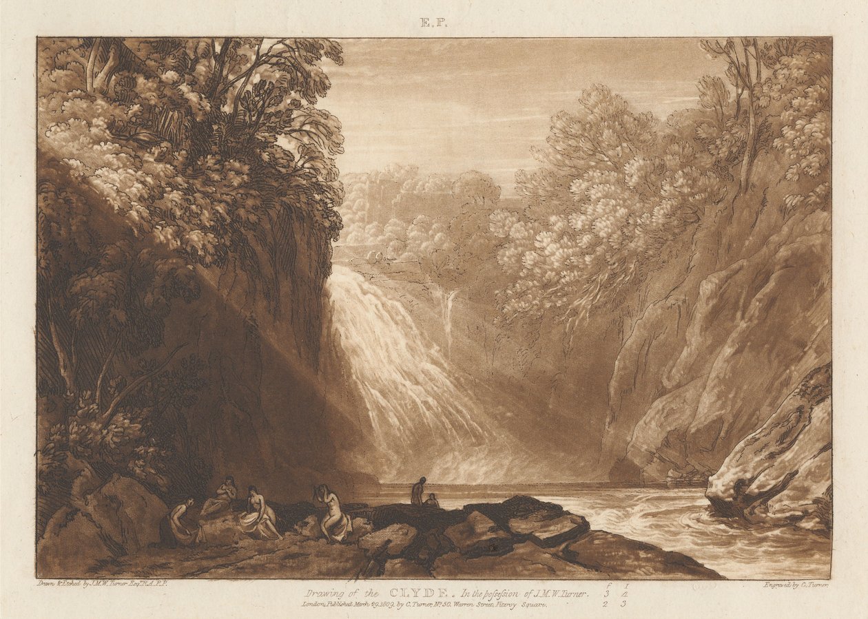 The Drawing of the Clyde by Joseph Mallord William Turner