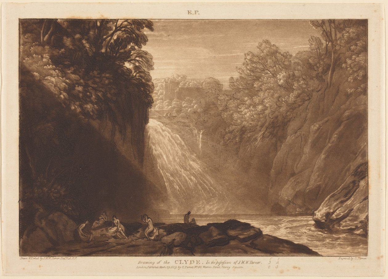 The Fall of the Clyde by Joseph Mallord William Turner