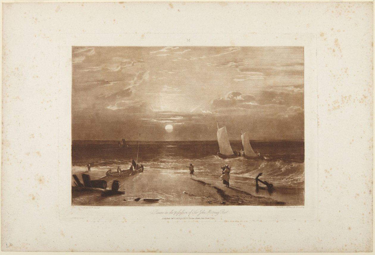 The Mildmay Sea Piece by Joseph Mallord William Turner
